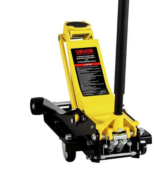 Main image of VEVOR Low Profile Floor Jack Steel Hydraulic Car Jack 4 Ton Dual Piston Pump