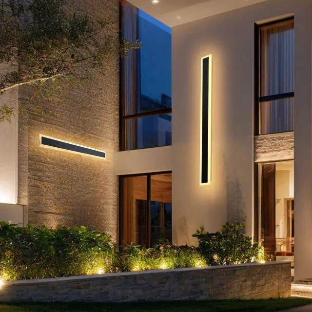 Main image of VEVOR Outdoor Wall Lights 2 Pcs 39.4 in Long Strip Modern Lighting Fixtures IP65