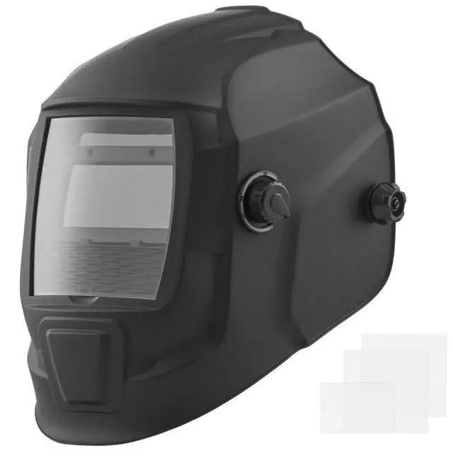 Main image of VEVOR Welding Helmet Auto Darkening 3.66" x 1.69" True Color Mask Shade 4/9-13