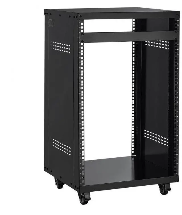 Main image of VEVOR 16U AV Rack Stand 500 lbs Capacity Network Stereo Recording Studio Rack