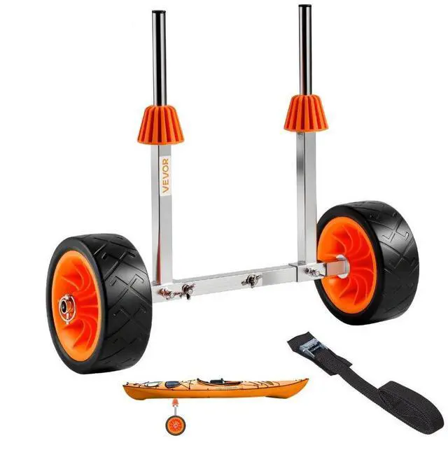Main image of Kayak Cart 250 lbs Detachable Canoe Carrierwith 7.5 in Solid Rubber Tires
