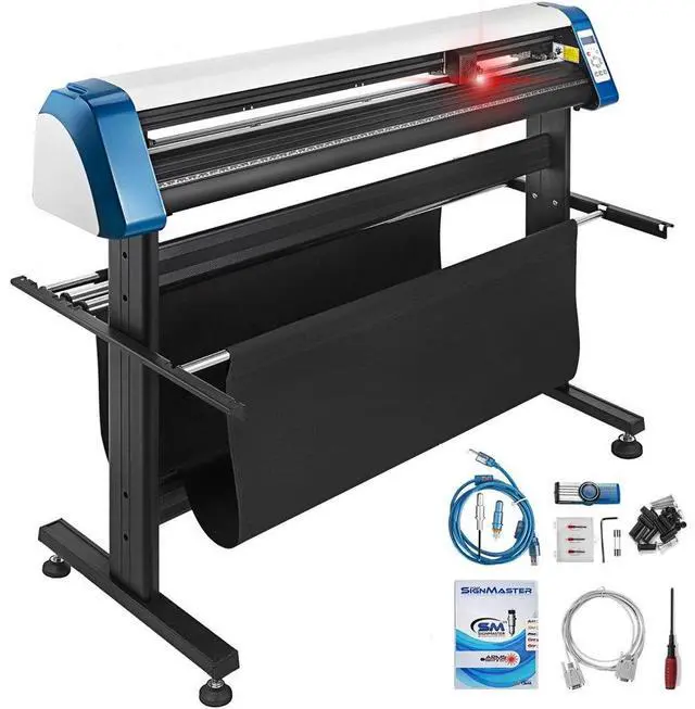 Alt view image 4 of 4 - VEVOR 53" Vinyl Cutter Plotter Cutting Laser Plotter Contour Cut Graphics Advertise