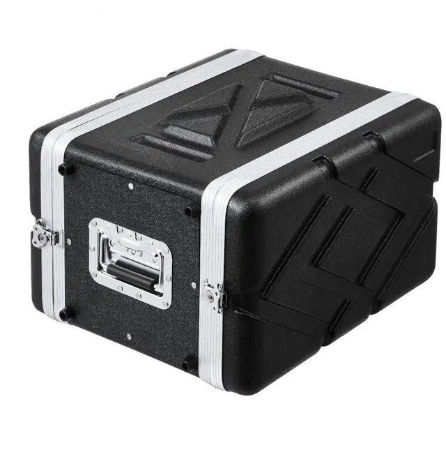 Alt view image 2 of 2 - VEVOR 6U Rack Case Server Rack Cabinet 14 in Depth with ABS Construction Handle