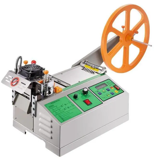 Alt view image 2 of 2 - VEVOR Automatic Webbing Cutting Machine Hot/Cold Ribbon Cutter with Adjustable Temps