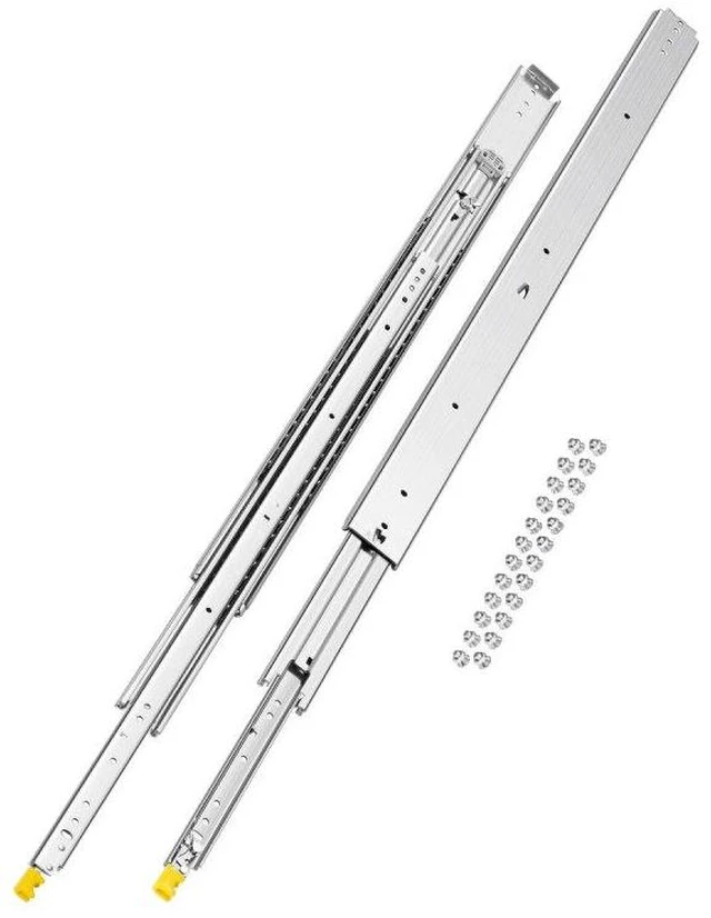 Alt view image 2 of 2 - VEVOR 1 Pair 18-60 in Soft-Close Drawer Slides Ball Bearing Full Extension