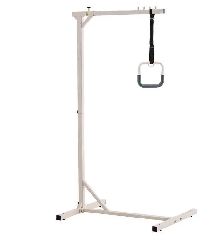 Main image of VEVOR Trapeze Bar for Bed Mobility, Heavy-Duty Steel Free Standing Trapeze Bar 250 LBS Weight Capacity, Hospital Bed Pull Up Assist for Elderly & Disabled, Ideal for Hospitals, Nursing Home, Home Care