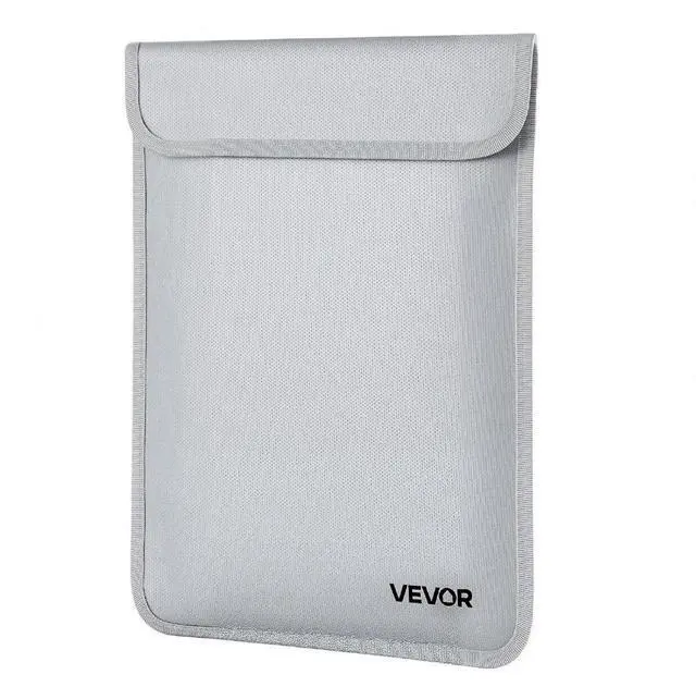 Main image of VEVOR Fireproof Document Bag, 2192  Heat Insulated Fireproof & Waterproof Bag with  Smooth Zipper, Portable File Storage Organizer Home Office Travel Use, for Passports, Important Documents, Files