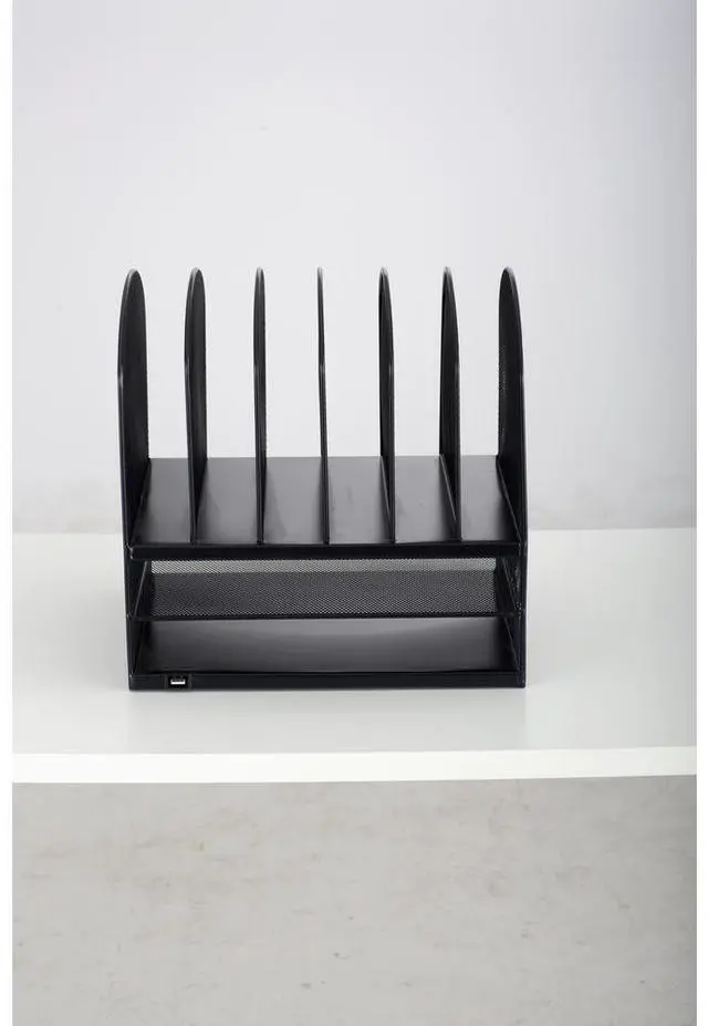 Alt view image 3 of 3 - Powered Onyx 2 Horizontal/6 Upright Sections - Black