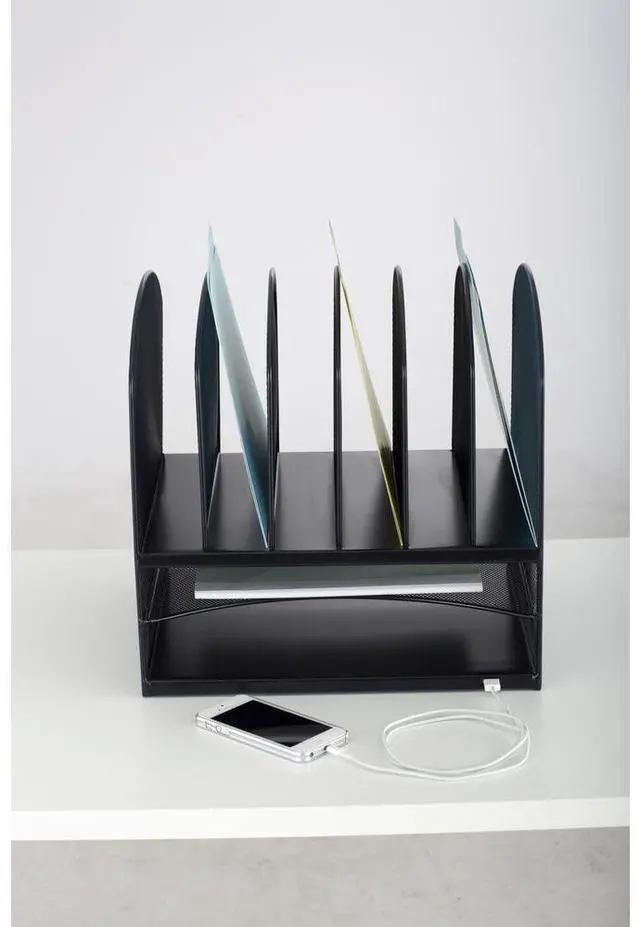 Alt view image 2 of 3 - Powered Onyx 2 Horizontal/6 Upright Sections - Black