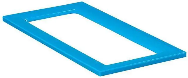 Main image of Mixx Recycling Center, Rectangular Lid - Blue
