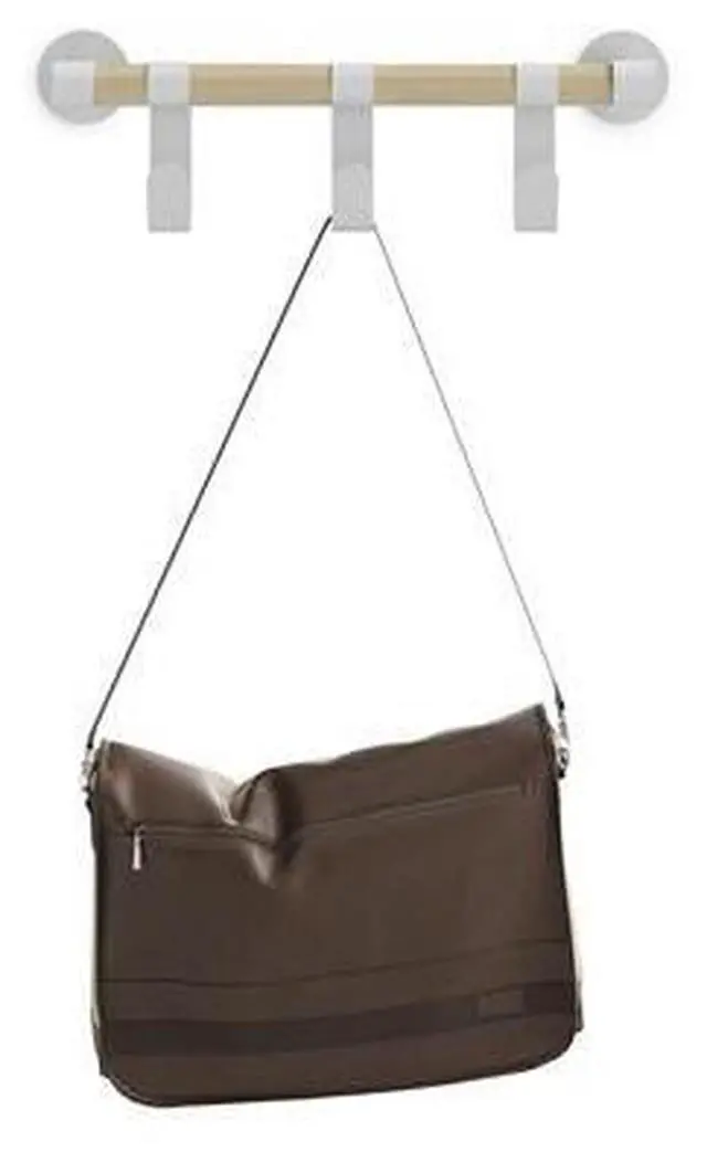 Alt view image 2 of 5 - Resi Coat Wall Rack 3 Hooks