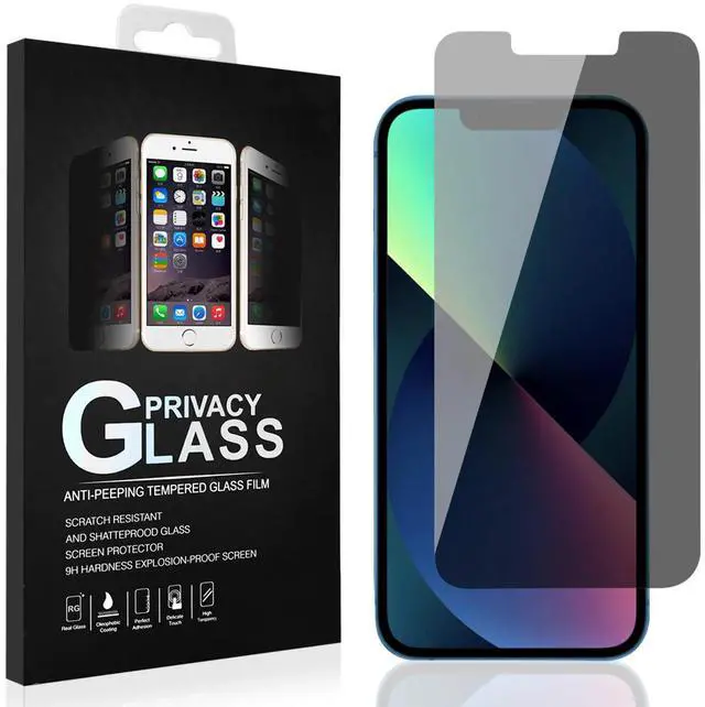 Main image of Reiko Apple iPhone 13 Pro Max Privacy Screen Protector In Black