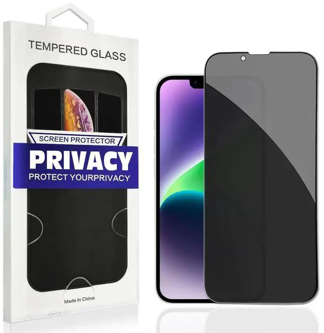 Main image of SCP16-IPH16PLUSBK Reiko Apple iPhone 16 PLUS  Privacy Screen Protector In Black