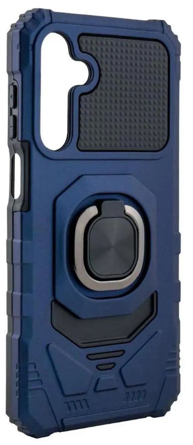 Main image of Kickstand Ring Holder TPU Shockproof Case for Samsung Galaxy A16 in BLUE