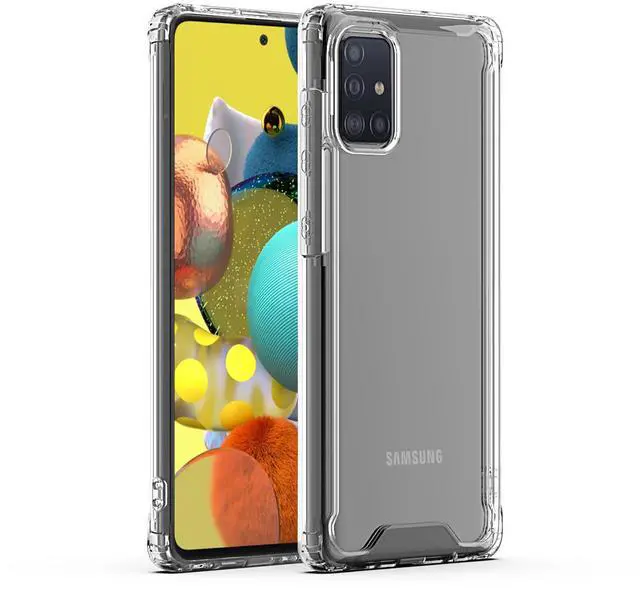 Main image of High quality TPU Bumper and Clarity PC Case For SAMSUNG GALAXY A51 5G In Clear