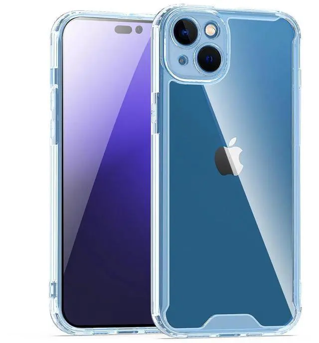 Main image of Reiko High Quality 2X Clean PC and TPU Bumper Case In Clear For Apple iPhone 15