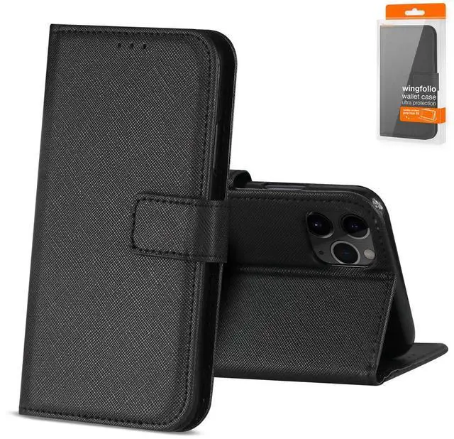 Alt view image 5 of 5 - Reiko Apple iPhone 11 Pro 3-In-1 Wallet Case In Black