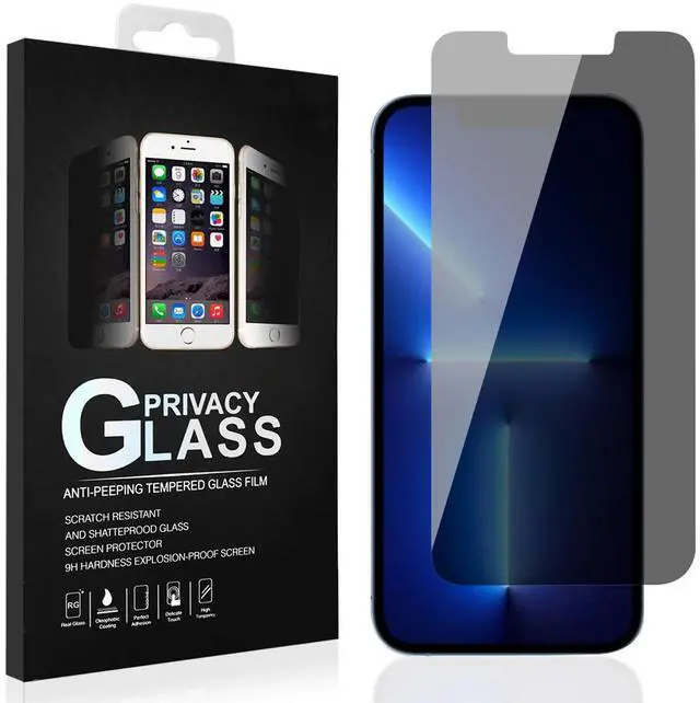 Main image of Reiko Apple iPhone 13 / 13 Pro Privacy Screen Protector In Black