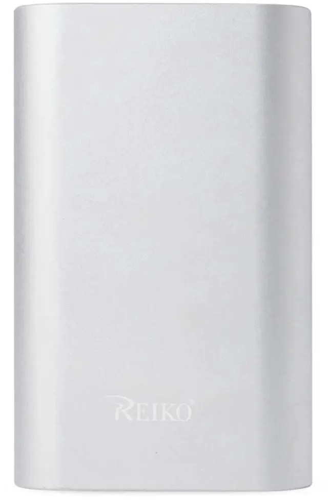 Main image of REIKO 2A5V 6800MAH UNIVERSAL POWER BANK WITH TWO USB-A Ports and ONE USB-C IN SILVER