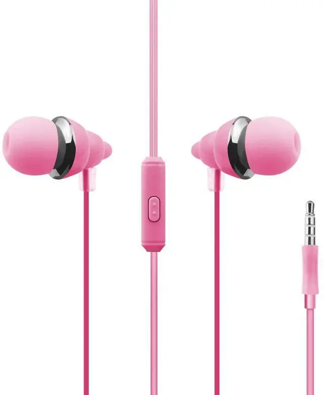 Main image of Hey Dr H-96 Volumn Stereo headphones in Pink