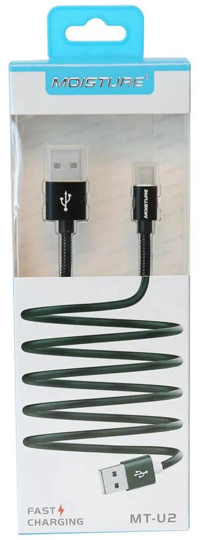 Main image of Moisture 2.6A Premium Full Hi-Speed Data Cable In Black