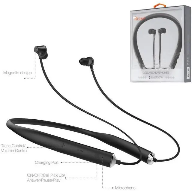 Main image of Reiko Universal Bluetooth Earphones Black