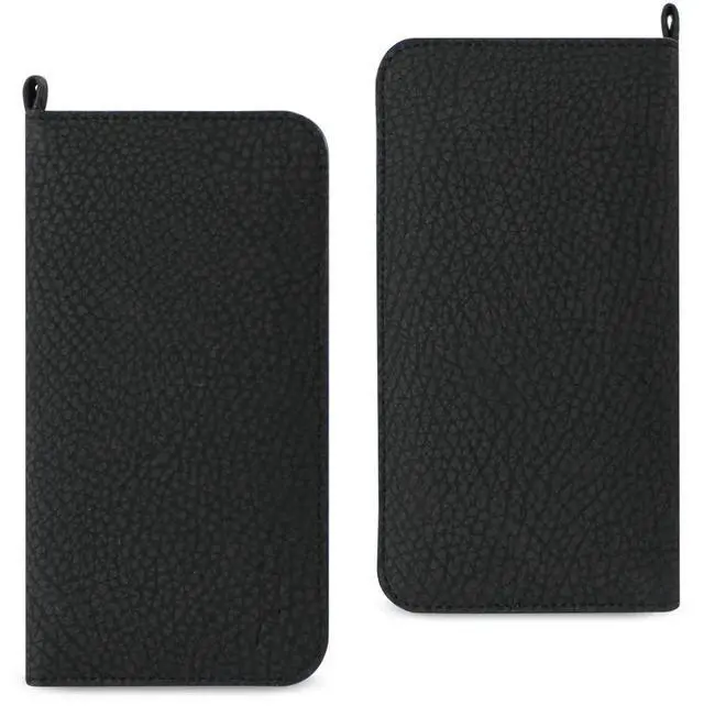 Main image of REIKO UNIVERSAL WALLET PHONE CASE WITH SIDE POCKETS AND MAGNETIC FLAP FOR SAMSUNG NOTE 5 (6.180X3.15X0.45 INCHES) IN BLACK
