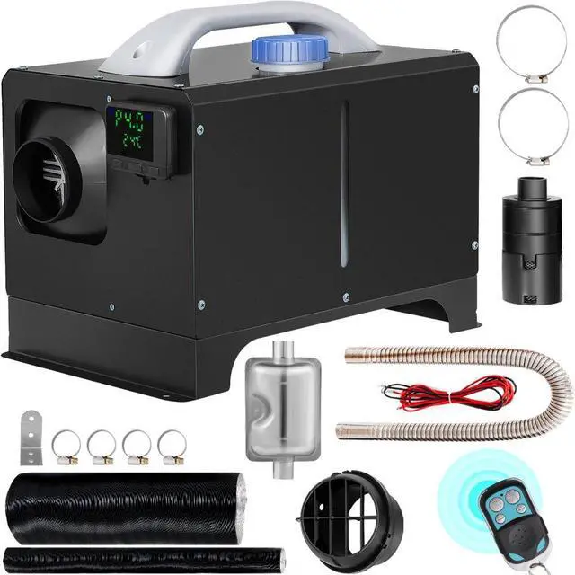 Main image of VEVOR Diesel Air Heater 8KW, All in One 12V Truck Heater, Parking Heater with Black LCD, Remote Control, Fast Heating Diesel Heater for RV Truck, Boat, Bus, Car Trailer, Motorhomes