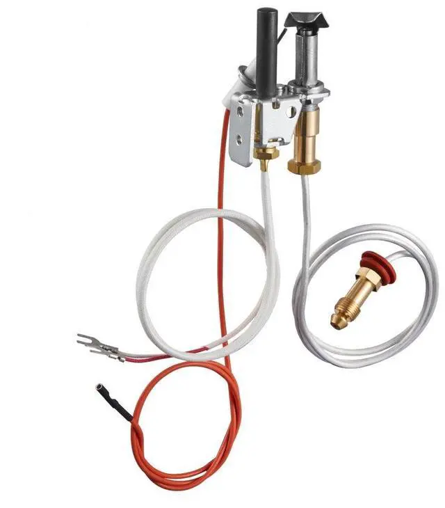 Main image of VEVOR Gas Pilot Assembly, OE 446-512A, HSRV 446-512A, SRV 446-512A Fireplace Gas Pilot Assembly Kit, Natural Gas Ignition Replacement, Compatible with Heat & Glo, Heatilator, Lennox, Regency Models