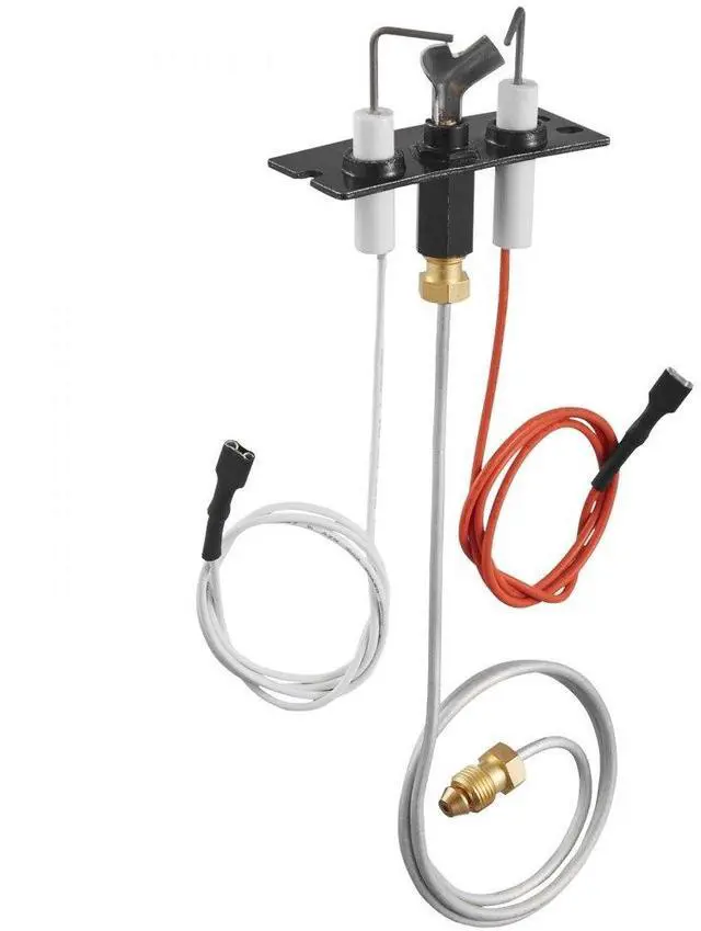 Main image of VEVOR Gas Pilot Assembly, OE 2090-012, 2198-012, SRV2090-012 Fireplace Gas Pilot Assembly, Natural Gas Ignition Replacement, Fit Heatilator, Heat & Glo, Quadra-Fire, Outdoor Lifestyles, Majestic