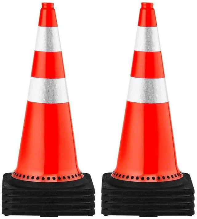 Alt view image 2 of 2 - VEVOR 8pcs 30"orange Safety Traffic Cones Trucks And Road Safe Cone