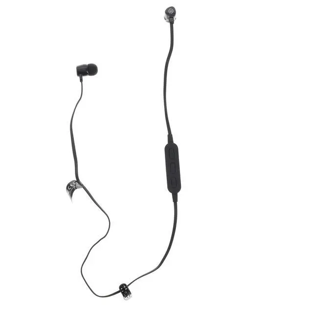 Alt view image 11 of 16 - Wicked Audio WI-BT1750 Omen Wireless Bluetooth Noise Isolation Earbuds - Black