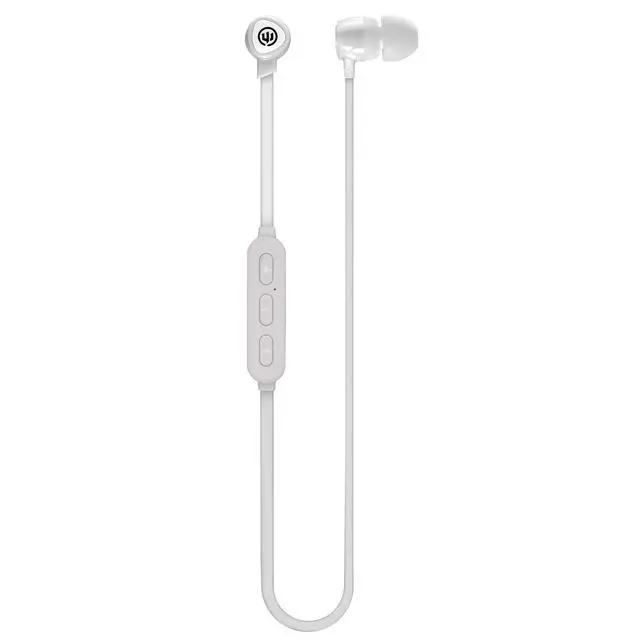 Alt view image 8 of 14 - Wicked Audio WI-BT1755 Omen Wireless Bluetooth Noise Isolation Earbuds - White