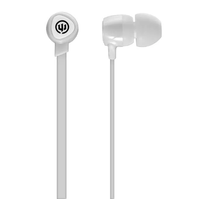 Alt view image 9 of 14 - Wicked Audio WI-BT1755 Omen Wireless Bluetooth Noise Isolation Earbuds - White