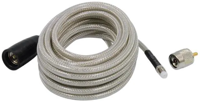 Alt view image 12 of 14 - Wilson Antennas 305-830 18 ft. Belden Coax Cable with PL-259-FME Connectors