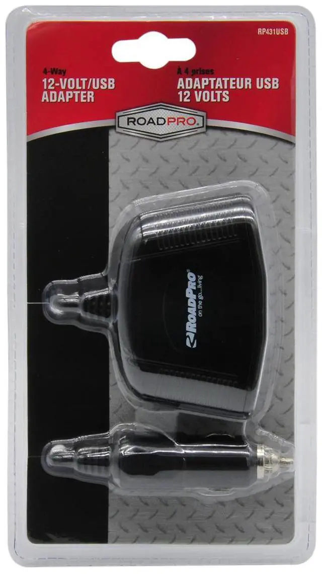 Alt view image 13 of 13 - 4-Way 12-Volt Adapter
