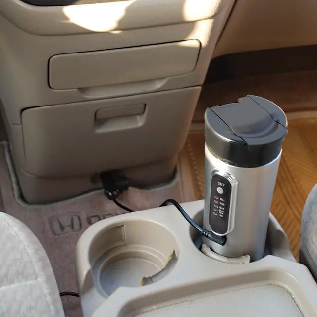Alt view image 13 of 16 - ROADPRO R RP0719 12-VOLT 15OZ  PREMIUM HEATED TRAVEL MUG