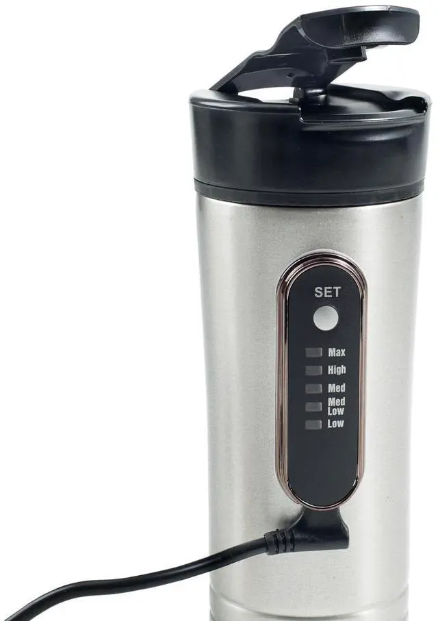 Alt view image 15 of 16 - ROADPRO R RP0719 12-VOLT 15OZ  PREMIUM HEATED TRAVEL MUG