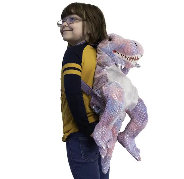 Alt view image 5 of 5 - T-Rex Dino Backpack