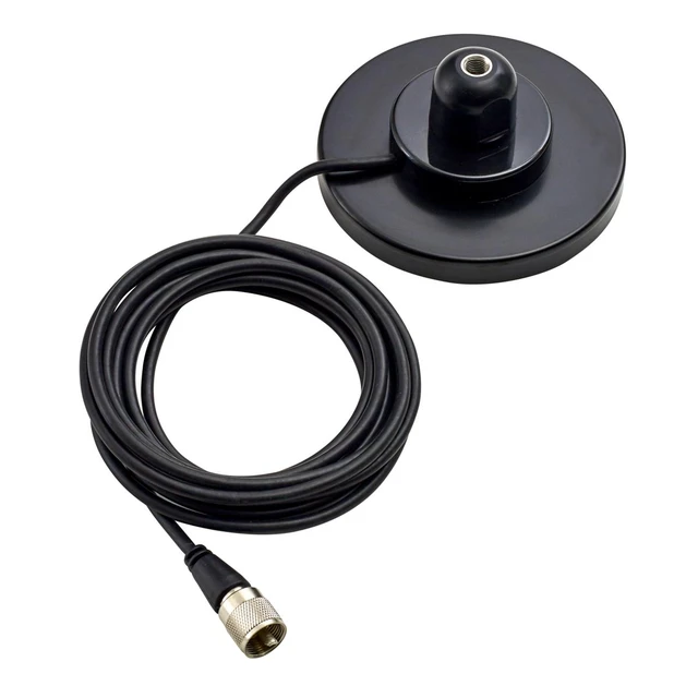 Alt view image 12 of 17 - ROADPRO R RP-510 5 MAGNET MOUNT WITH 12 PRE-WIRED COAX CABLE WITH PL-259 CONNECTORS