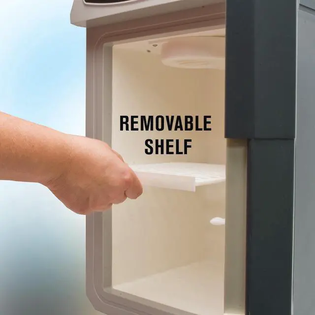 Alt view image 12 of 15 - RoadPro SnackMaster Deluxe 12-Volt Cooler/Warmer RP5653SF