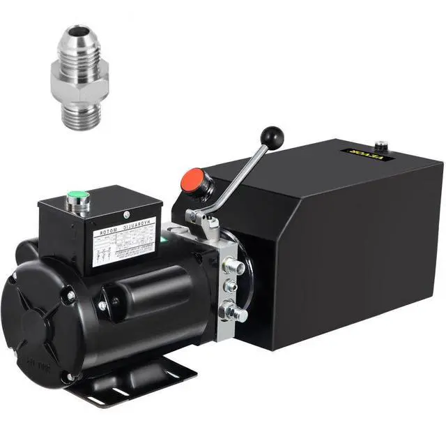 Alt view image 3 of 3 - VEVOR 14l Car Lift Hydraulic Power Unit Pack 220v 60hz 1ph 2950 Psi Auto Repair 3.5gal