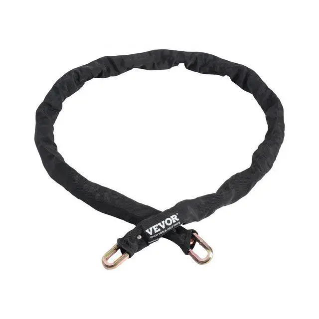 Alt view image 2 of 2 - VEVOR Bike Chain lock 5.91 ft Safety Bike chain lock 9.5 mm thick black, suitable for electric bikes, motorcycles