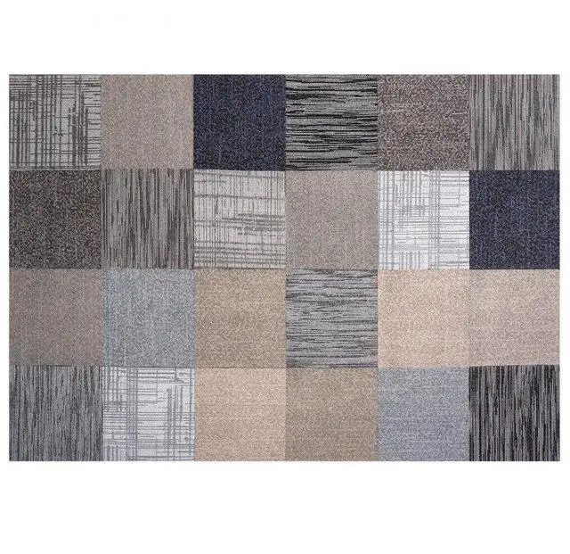 Main image of VEVOR Carpet Tiles Reusable 20x20 inch, 24 PCS Modular Carpet Square Rug, Commercial Floor Soft Padded for Seamless Cover 66.6sq.ft, Easy DIY Replacement for Living Room Bedroom Indoor,Multicolor