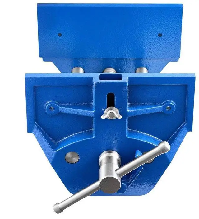 Main image of VEVOR Woodworking Vise, 7 Inch Jaw Width, Quick Release Wood Bench Vise, 8 Inch Max Jaw Opening, Heavy-duty Cast Iron Construction, Workbench Vice with Adjustable Front Stop, for Woodworking Drilling