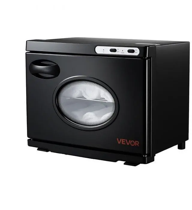 Main image of VEVOR Hot Towel Warmer, 5 gal Large Towel Warmer Cabinet with See Through Window, Clip & Stainless Steel Racks, Holds up 36 Towels, All-Round Heating Cabinet for Spa, Barber, Manicures, Massage, Salon
