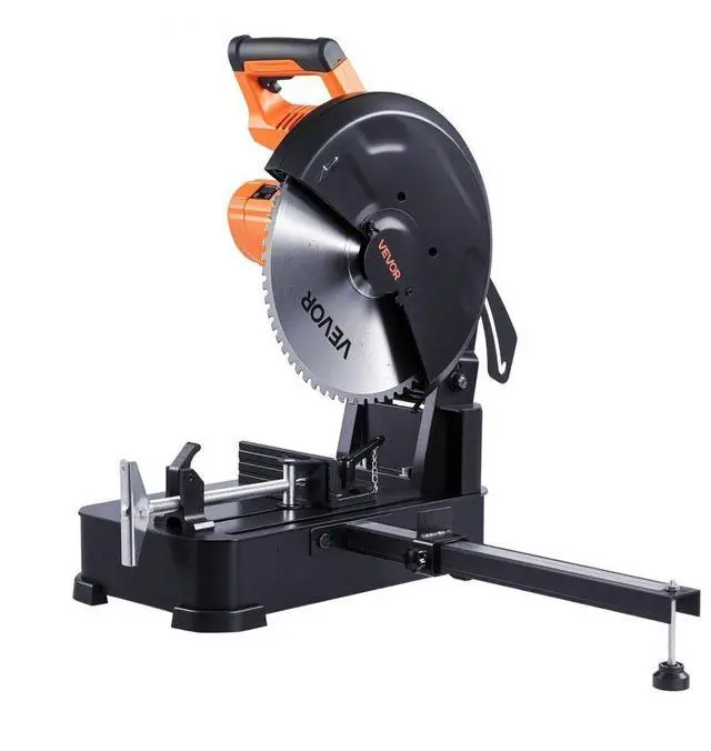 Main image of VEVOR Chop Saw, 14-inch Stainless Steel Cold Cut Blade, 3500 W Powerful Brushless Motor, 750-1200 r/min Adjustable Speed, Metal Cutting Chop Saw for Metal Square and Flat Tubes, I-Shaped Steels