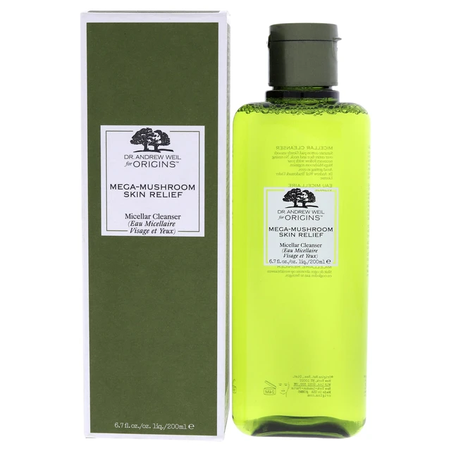 Alt view image 12 of 12 - Mega-Mushroom Skin Relief Micellar Cleanser By Origins For Unisex - 6.7 Oz Cleanser