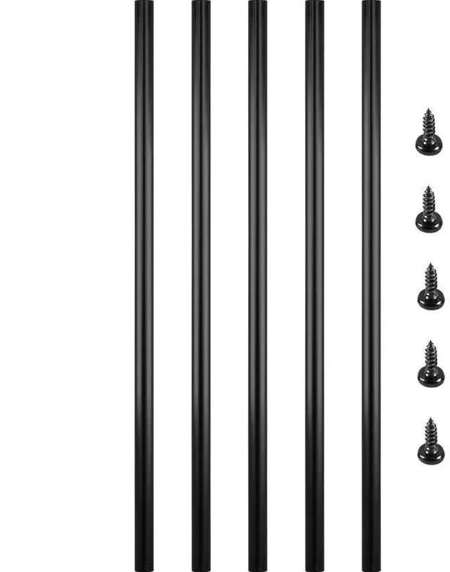 Alt view image 4 of 4 - VEVOR Deck Balusters Metal Deck Spindles 51 Pack 36 Inch Aluminum Alloy Railing