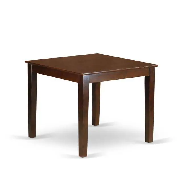 Alt view image 3 of 4 - OXT-MAH-T Oxford Square Dining Table - Mahogany Finish